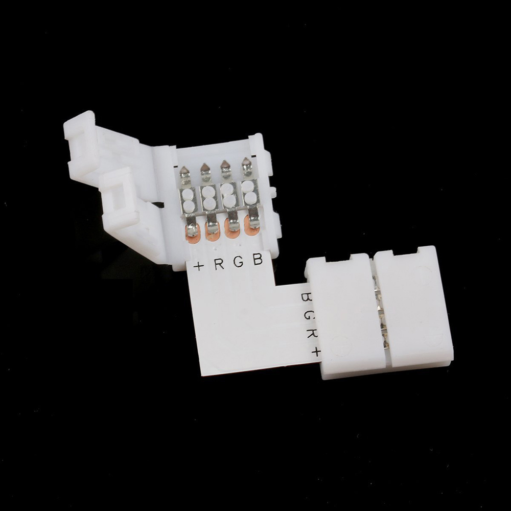 attaching led strip connector 4 pin