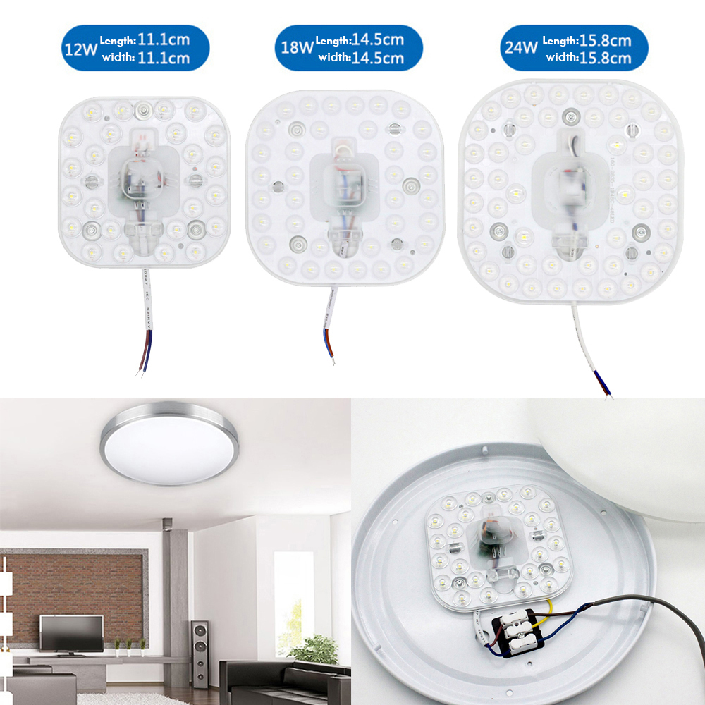 12w 18w 24w Smd 2835 White Replace Ceiling Light Board Led Chip